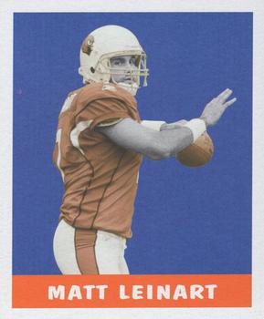 2006 Leaf Rookies & Stars - 1948 Leaf Blue #4 Matt Leinart Front