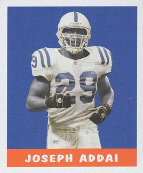 2006 Leaf Rookies & Stars - 1948 Leaf Blue #33 Joseph Addai Front