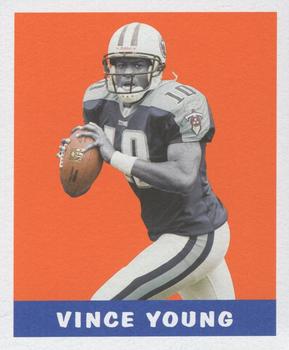 2006 Leaf Rookies & Stars - 1948 Leaf Orange #1 Vince Young Front