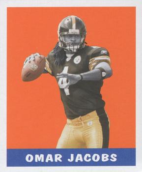 2006 Leaf Rookies & Stars - 1948 Leaf Orange #25 Omar Jacobs Front