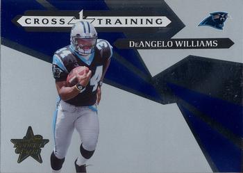 2006 Leaf Rookies & Stars - Crosstraining Blue #CT-4 DeAngelo Williams Front