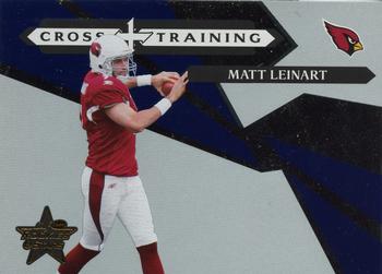 2006 Leaf Rookies & Stars - Crosstraining Blue #CT-16 Matt Leinart Front