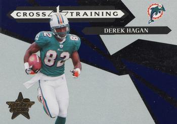 2006 Leaf Rookies & Stars - Crosstraining Blue #CT-28 Derek Hagan Front