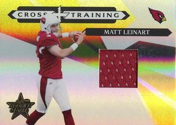 2006 Leaf Rookies & Stars - Crosstraining Materials #CT-16 Matt Leinart Front