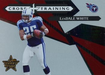 2006 Leaf Rookies & Stars - Crosstraining Red #CT-7 LenDale White Front