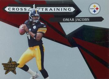 2006 Leaf Rookies & Stars - Crosstraining Red #CT-14 Omar Jacobs Front