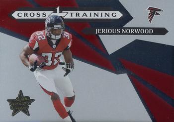 2006 Leaf Rookies & Stars - Crosstraining Red #CT-18 Jerious Norwood Front