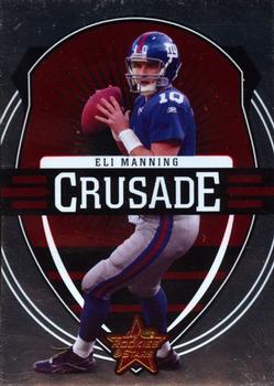 2006 Leaf Rookies & Stars - Crusade Red #C-7 Eli Manning Front