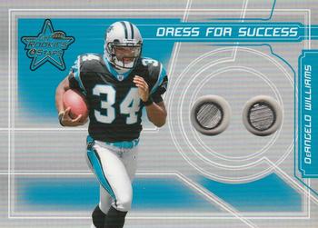 2006 Leaf Rookies & Stars - Dress for Success Face Masks #DS-22 DeAngelo Williams Front