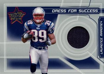 2006 Leaf Rookies & Stars - Dress for Success Jerseys Prime #DS-31 Laurence Maroney Front
