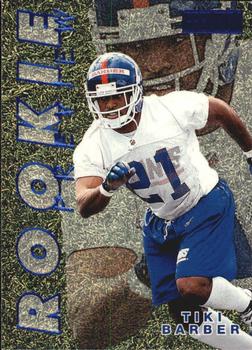 1997 SkyBox Premium - Rookie Preview #2RP Tiki Barber Front
