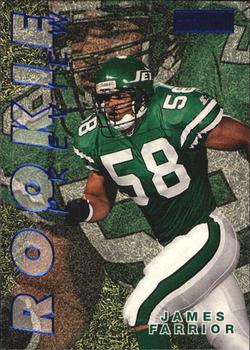 1997 SkyBox Premium - Rookie Preview #7RP James Farrior Front