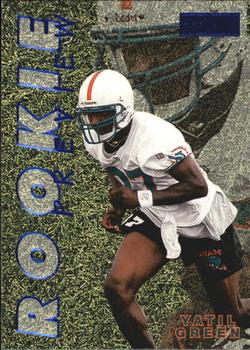 1997 SkyBox Premium - Rookie Preview #8RP Yatil Green Front