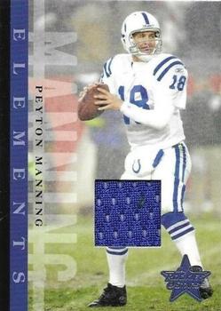 2006 Leaf Rookies & Stars - Elements Materials #E-14 Peyton Manning Front