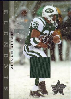 2006 Leaf Rookies & Stars - Elements Materials #E-18 Curtis Martin Front