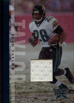 2006 Leaf Rookies & Stars - Elements Materials Foil #E-8 Fred Taylor Front