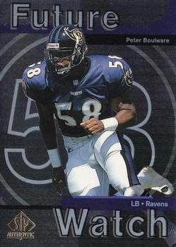 1997 SP Authentic #4 Peter Boulware Front