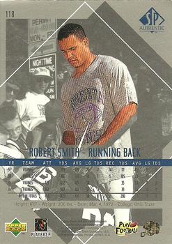 1997 SP Authentic #118 Robert Smith Back