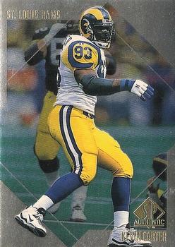 1997 SP Authentic #180 Kevin Carter Front