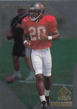 1997 SP Authentic #186 Ronde Barber Front