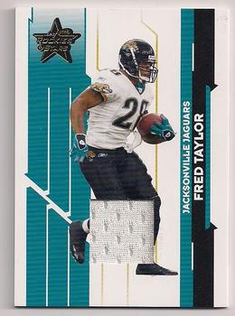 2006 Leaf Rookies & Stars - Materials Gold #51 Fred Taylor Front