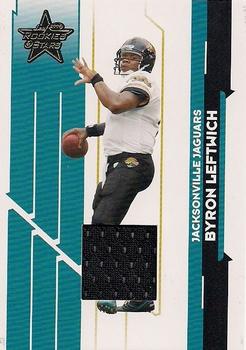 2006 Leaf Rookies & Stars - Materials Gold #52 Byron Leftwich Front