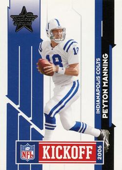 2006 Leaf Rookies & Stars - NFL Kickoff Classic #3 Peyton Manning Front