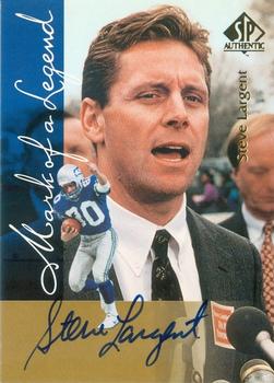 1997 SP Authentic - Mark of a Legend #NNO Steve Largent Front