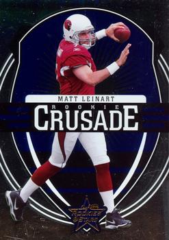 2006 Leaf Rookies & Stars - Rookie Crusade Blue #RC-11 Matt Leinart Front