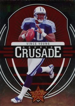 2006 Leaf Rookies & Stars - Rookie Crusade Red #RC-8 Vince Young Front