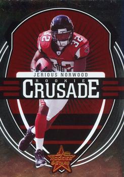 2006 Leaf Rookies & Stars - Rookie Crusade Red #RC-20 Jerious Norwood Front