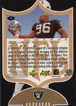 1997 SP Authentic #P-13 Darrell Russell Back
