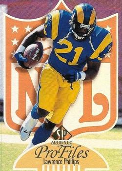 1997 SP Authentic #P-29 Lawrence Phillips Front