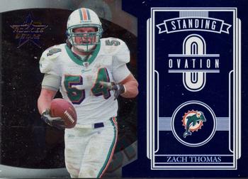 2006 Leaf Rookies & Stars - Standing Ovation Blue #SO-22 Zach Thomas Front