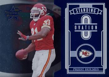 2006 Leaf Rookies & Stars - Standing Ovation Blue #SO-24 Priest Holmes Front