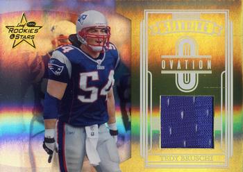 2006 Leaf Rookies & Stars - Standing Ovation Materials #SO-17 Tedy Bruschi Front