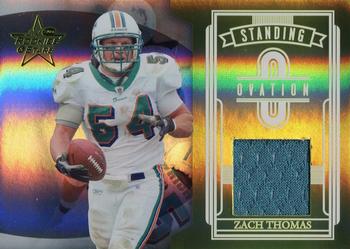 2006 Leaf Rookies & Stars - Standing Ovation Materials #SO-22 Zach Thomas Front