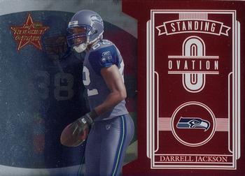 2006 Leaf Rookies & Stars - Standing Ovation Red #SO-4 Darrell Jackson Front