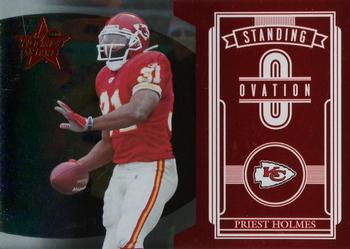 2006 Leaf Rookies & Stars - Standing Ovation Red #SO-24 Priest Holmes Front