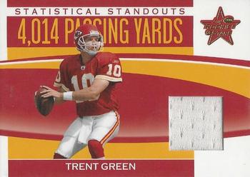 2006 Leaf Rookies & Stars - Statistical Standouts Materials #SS-2 Trent Green Front