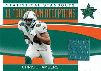 2006 Leaf Rookies & Stars - Statistical Standouts Materials #SS-25 Chris Chambers Front
