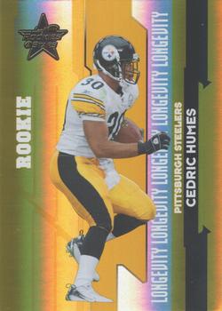 2006 Leaf Rookies & Stars - Longevity Gold #151 Cedric Humes Front