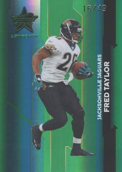 2006 Leaf Rookies & Stars Longevity - Emerald #51 Fred Taylor Front