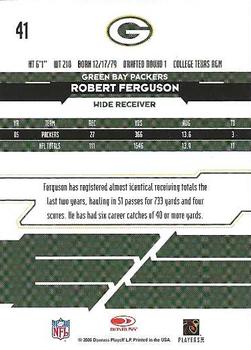 2006 Leaf Rookies & Stars Longevity - Ruby #41 Robert Ferguson Back