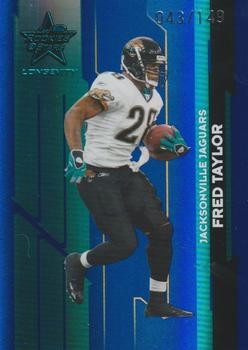 2006 Leaf Rookies & Stars Longevity - Sapphire #51 Fred Taylor Front
