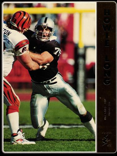 1992-93 Intimidator Bio Sheets #NNO Howie Long Front