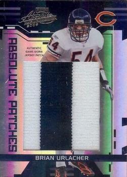 2006 Playoff Absolute Memorabilia - Absolute Patches Prime #AP-35 Brian Urlacher Front