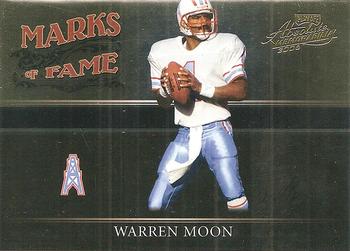 2006 Playoff Absolute Memorabilia - Marks of Fame Gold #MF-12 Warren Moon Front