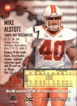 1997 Stadium Club #38 Mike Alstott Back