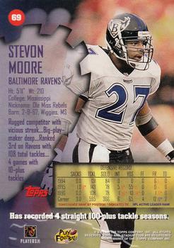 1997 Stadium Club #69 Stevon Moore Back